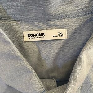 Scott Light Blue Standard Fit Shirt XXL